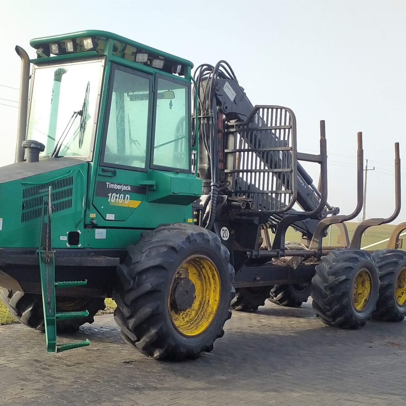 Forwarder 1110D, vyvážecí traktor 1110D, forvarderis 1110D, medvežė 1110D, форвардер 1110D, maszyny leśne, forest machines, lesnické stroje, miško technika, лісові машини, sprzedaż maszyn leśnych, sale of forestry machines, Verkauf von Forstmaschinen, prodej lesních strojů, miško technikos pardavimas, продаж лісогосподарської техніки, Timberjack, John Deere