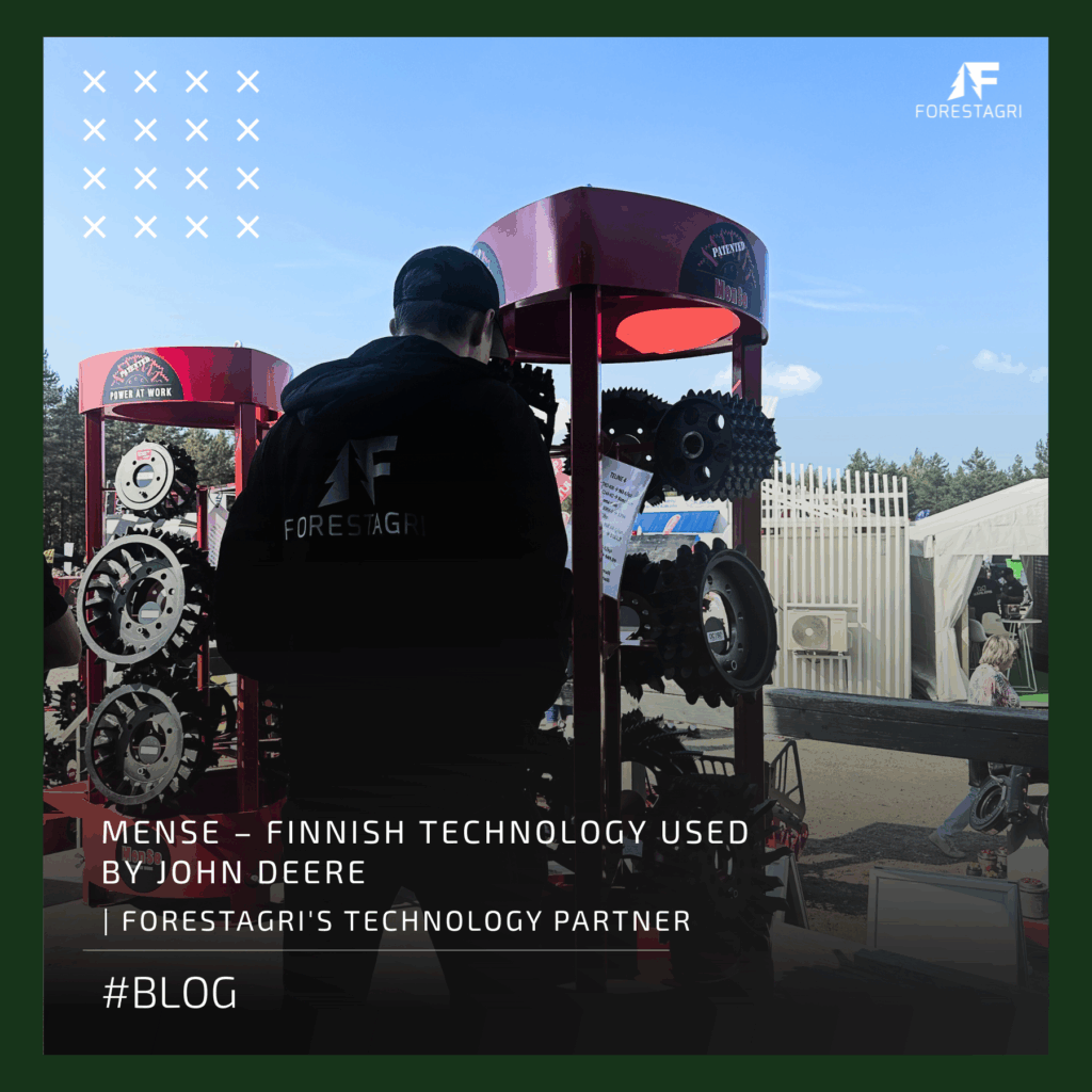 MenSe – Finnish technology used by John Deere | Forestagri’s technology partner