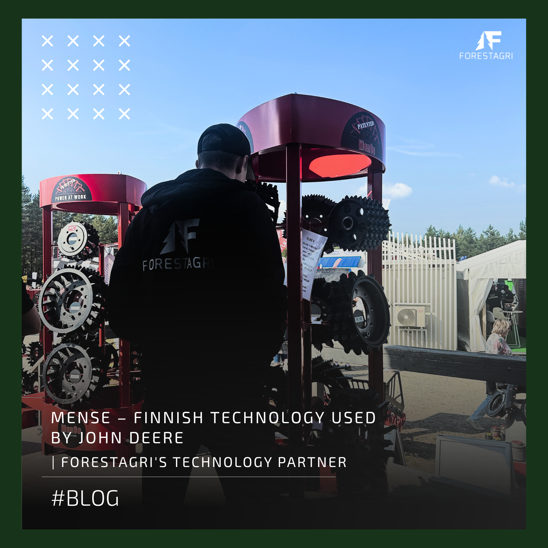 MenSe – Finnish technology used by John Deere | Forestagri's technology partner